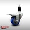 Service Caster 3'' SS Blue Poly Swivel 1-3/8'' Expanding Stem Caster Total Lock Brake SCC-SSEXTTL20S314-PPUB-BLUE-138 - alternate 3